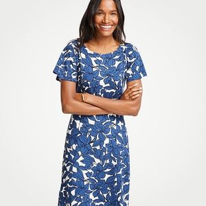 Blue Floral Dress